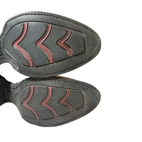 Laredo Birchwood Brown Leather Cowboy Boot Men size 10.5 D - Picture 8 of 10